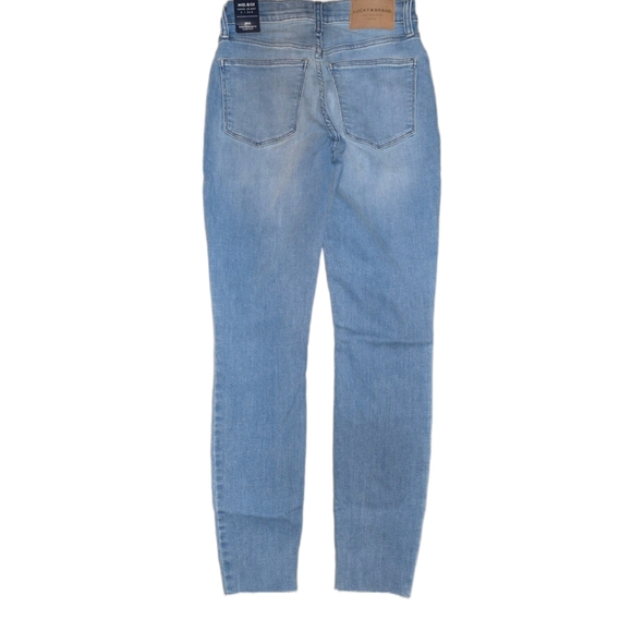 Lucky Brand Mid Rise Ava Super Skinny  in "Coolina Ct" - 26"W/29"L NWT - Picture 4 of 11
